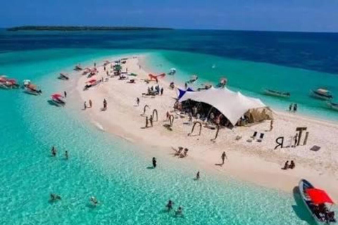 Zanzibar: Tur till Prison Island och Nakupenda SandbankPrivat tur med hotelltransfer och alla inträdesavgifter täckta