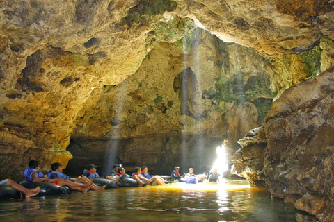 Yogyakarta: Nglanggeran ancient volcano &amp; Pindul cave tour