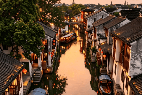 Shanghai Zhujiajiao Half-Day Tour (Tea Tasting + Boat Ride)