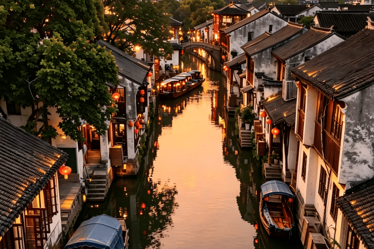 Shanghai Zhujiajiao Half-Day Tour (Tea Tasting + Boat Ride)