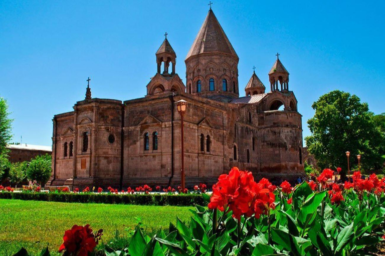 Yerevan: Echmiatsin St. Hripsime/Gayane, Stadsrondleiding Zvartnots