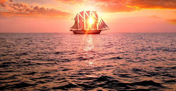 Singapore: Sunset Tall Ship Cruise with 4-Course Meal