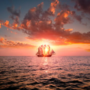 Singapore: Sunset Tall Ship Cruise with 4-Course Meal