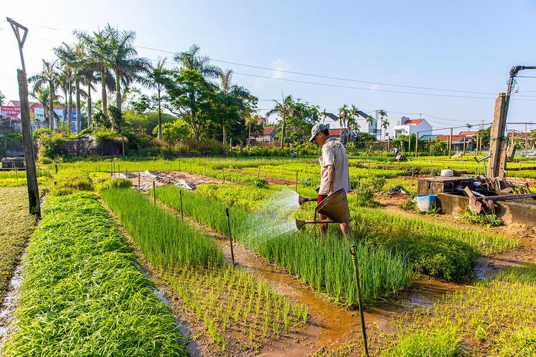 Medio día en el pueblo de Tra Que desde Hoi An