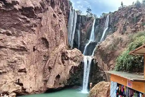 Excursion d'une journée aux cascades d'Ouzoud : visite guidée avec bateau