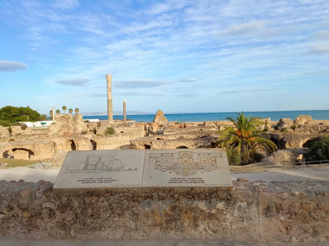 Visit carthage archeological site in Carthage