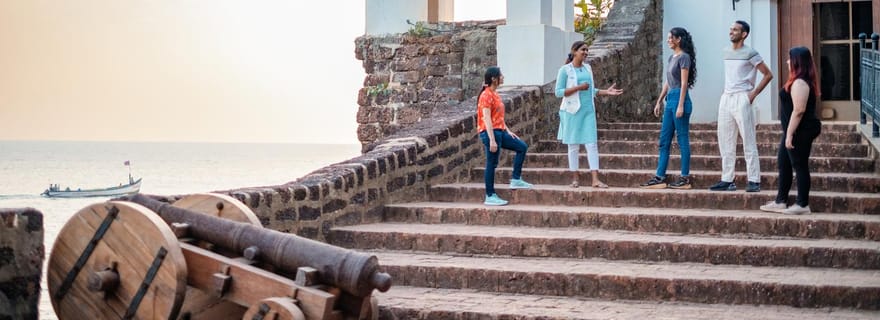 Candolim : Promenade patrimoniale du complexe portuaire et carcéral de Fort Aguada