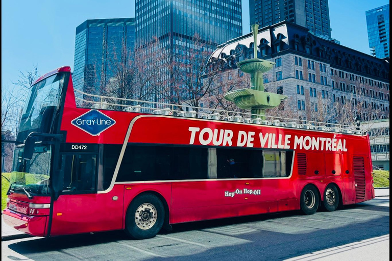 Montreal: Hop-On Hop-Off Bus and St. Lawrence River Cruise