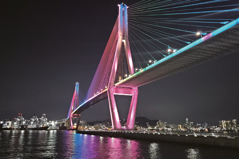 Busan: Visita nocturna con el mercado de Jagalchi y el Skywalk