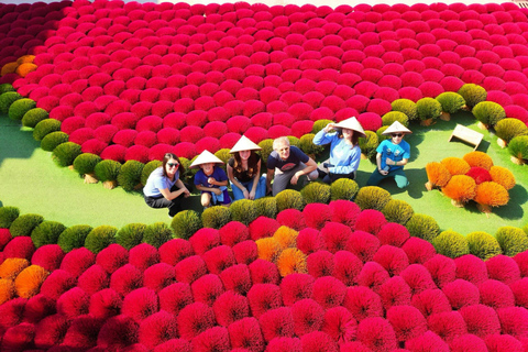 Hanoi: Incense Village, Conical Hat, Lacquer Art-SMALL GROUP PRIVATE Half Day- Incense Village- Hat Village- Train Street