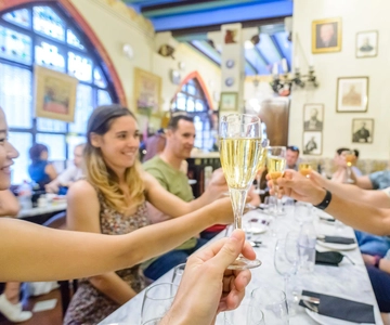 Barcelona eBike Tour with Wine and Tapas Experience