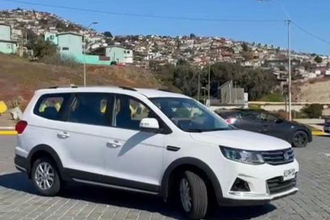 Valparaiso sightseeing tour by car: comfortable, safe, and flexible