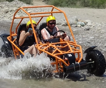Antalya Abenteuer:Rafting&Buggy/QuadSafari&Zipline&Canyoning