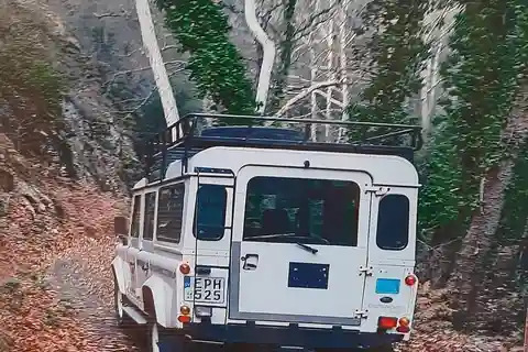 Paphos Cypern Jeepsafari Akamas och utsiktspunkt Blue Lagoon