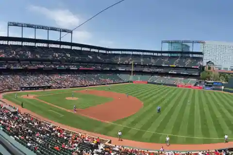 Baltimore Orioles Baseball Game at Oriole Park