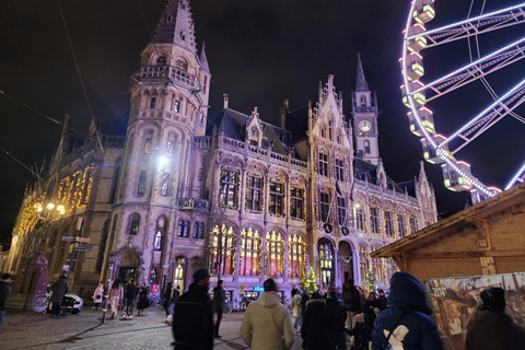 Ghent Christmas Market & Castle of Counts 2 days from Paris