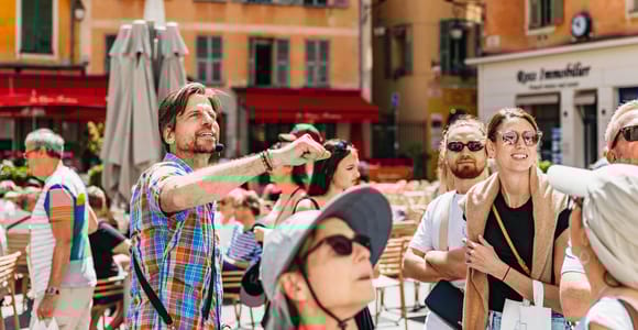 Nizza: Altstadt & Schlossberg Informative geführte Tour zu Fuß