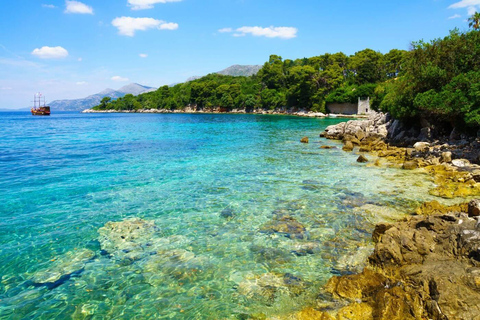 Dubrovnik: Gruta Azul, passeio de barco pelas Ilhas Elaphiti e city tour