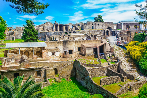 Ab Rom: Ganztagesausflug Pompeji & Amalfiküste