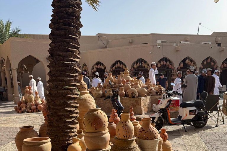 Muscat: Nizwa Souq & Jebel Shams Grand Canyon Full-Day Tour Private experience with dedicated vehicle
