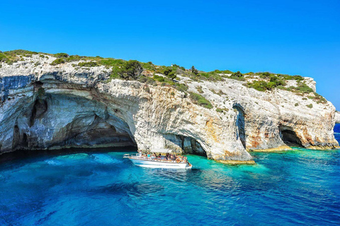 Zakynthos: Medio día de avistamiento de tortugas Caretta y cuevas de Keri