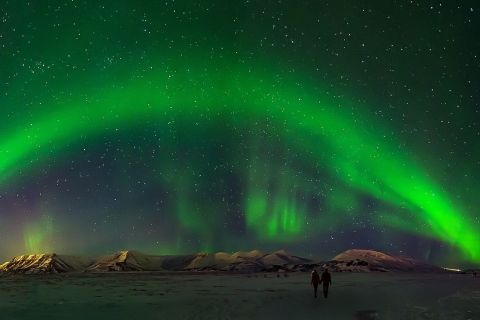 Desde Reikiavik: Círculo Dorado y la aurora borealReikiavik: Círculo Dorado y aurora boreal con recogida