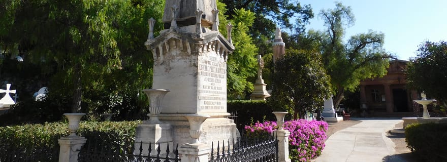 Visite du cimetière anglais