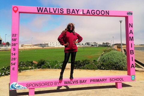 Walvis Bay Shore Excursion: Pink Lake Dune 7 Photoshoot Tour