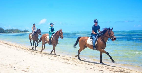 Mauritius: Beach Horseback Ride and Southwest Tour