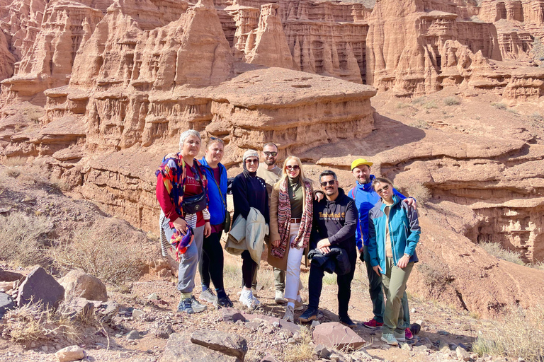 All-Inclusive Day Trip: Burana, Canyons & Issyk Kul + Pickup