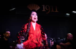 Madrid: Flamenco Show&Trinken im Tablao 1911 (dem ältesten der Welt)