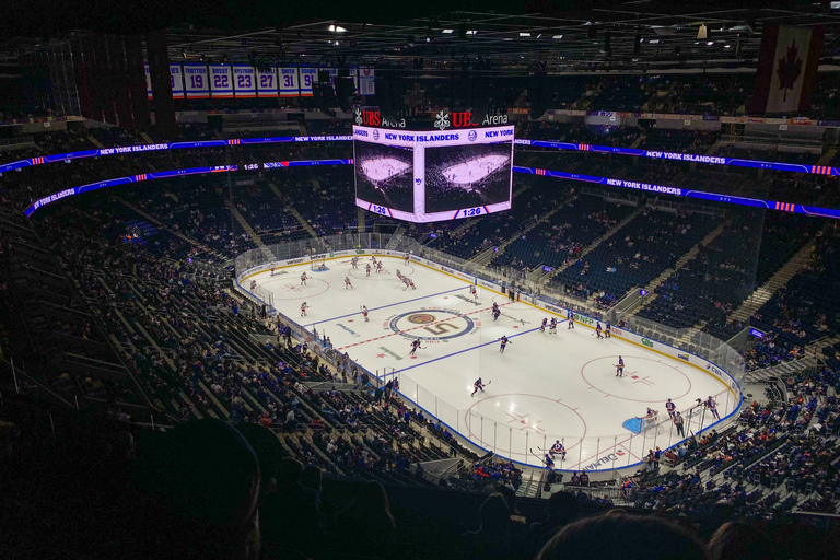 Elmont: New York Islanders UBS Arena Ice Hockey Game Ticket Lower Sideline