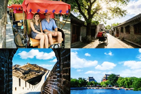 Beijing: Water Great Wall, Lama Temple & Houhai Hutong Tour