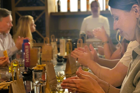 Olive Oil Tasting in Athens with Honey, Raki & Wine