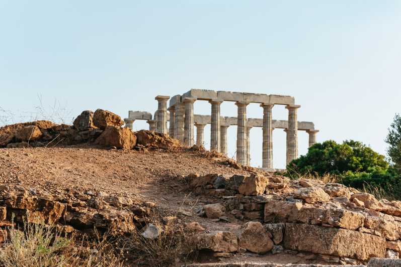 Athen: Kap Sounion & Tempel des Poseidon – Tour bei Sonnenuntergang