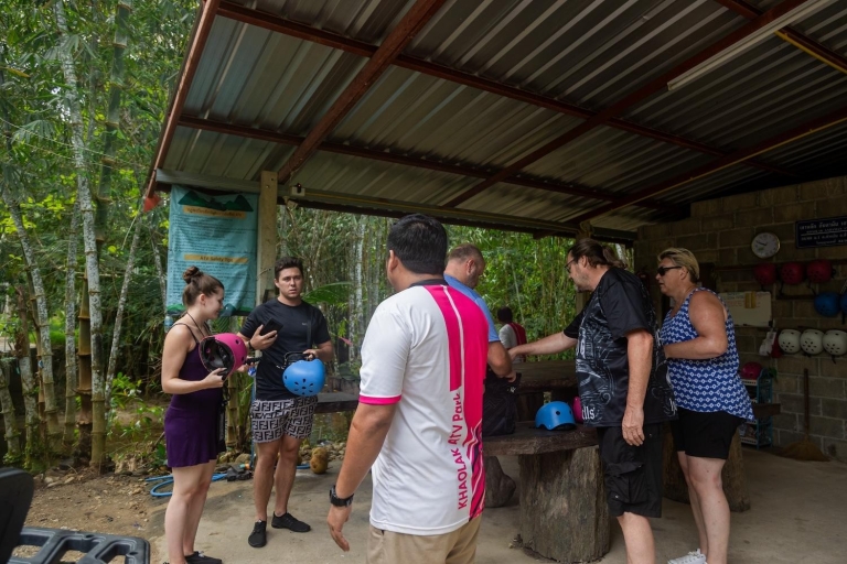 Phuket : Visite du sanctuaire des éléphants avec VTT et déjeunerPrise en charge à partir de Phuket