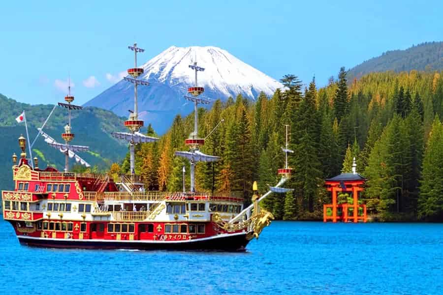 Nur für kurze Zeit: Fuji & Hakone, GRATIS Piratenschiff & Owakudani Seilbahn. Foto: GetYourGuide Nur für kurze Zeit: Fuji & Hakone, GRATIS Piratenschiff & Owakudani Seilbahn. Foto: GetYourGuide