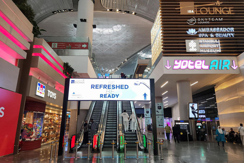 IST Istanbul Airport: Entrada a la sala iGA