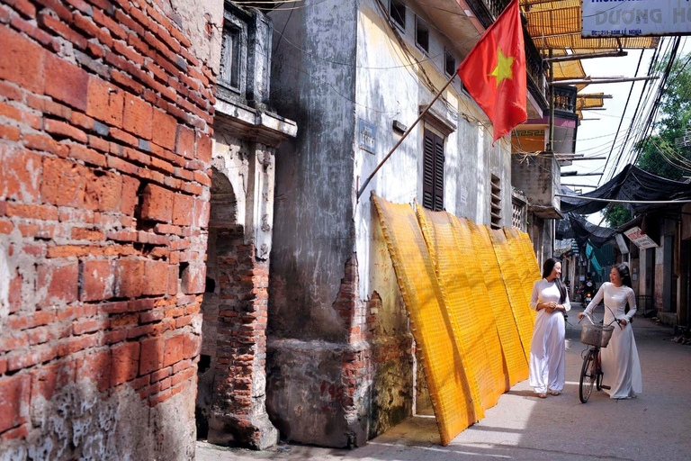 Hanói: salsa de soja, pueblo de los vermicelli y pagoda Thang NghiemTour privado: pueblo de la salsa de soja, pagoda, pueblo del incienso y sombreros