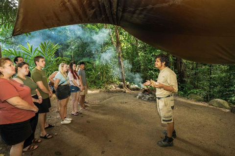 Från Cairns: Daintree, Mossman Gorge och Wildlife HabitatDaintree, Mossman Gorge och livsmiljöer för vilda djur