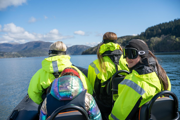 Bergen: Modalen RIB Fjord Safari with Lunch & Transfer