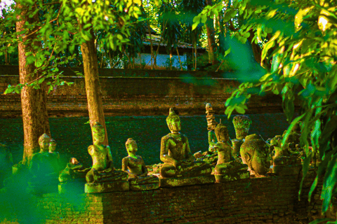 Chiang Mai Wat U Mong, Baan Kang Wat i jedzenie w wykonaniu Songtaew Trio