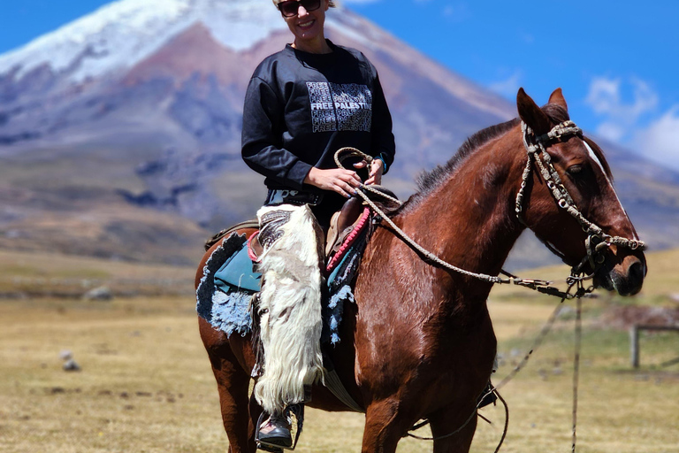 Cotopaxi Volcano Horseback Riding and Hike for Beginners