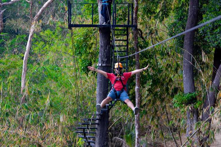 Phuket: Rainforest Eco Zipline Expedition 32 Platforms