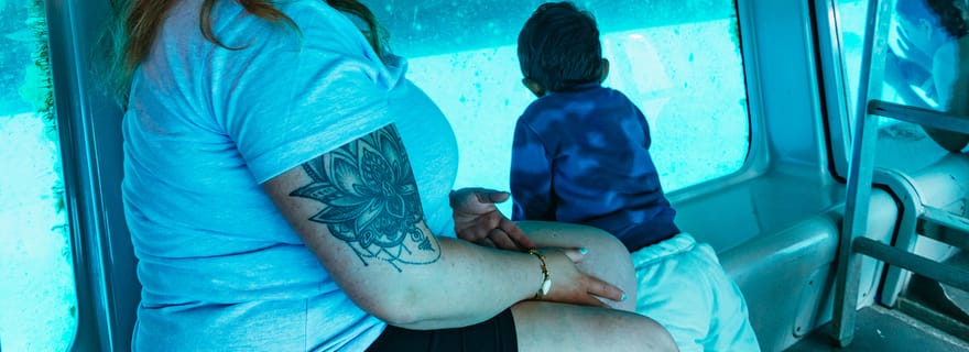 Fuerteventura : Croisière en bateau à fond de verre avec déjeuner et boissons