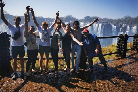 Zambie : Victoria Falls : Randonnée à vélo dans la nature