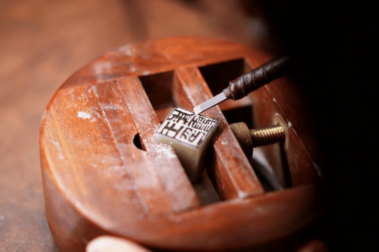 Guangzhou: Make Your Own Chinese Seal (Stone Carving)
