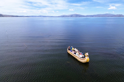 From Puno: Lake Titicaca 2-Day Tour with Homestay From Puno: 2-Day Guided Tour with Fixed Pickup Point