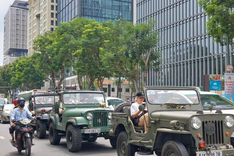 Explore Ho Chi Minh City In Half Day By Jeep Car Group Tour