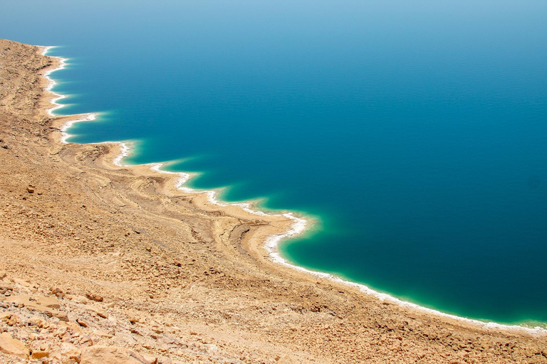 Vanuit Amman :Dode zee, de berg Nebo en de kerk van St. George .Alles inclusief